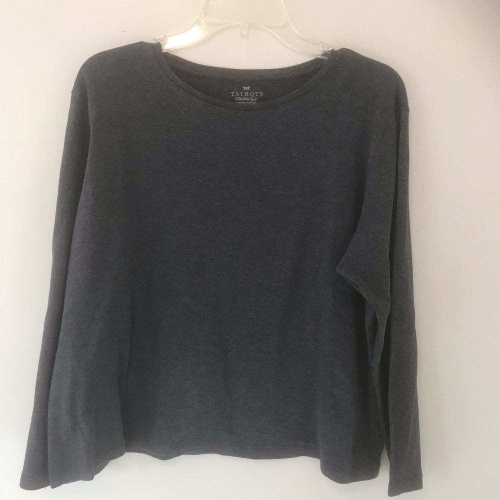 Talbots Dark grey shirt Sz 2xP